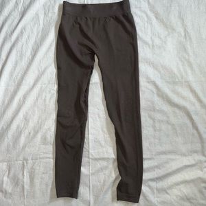 Just One soft and stretchy athletic leggings, size M. Thick waistband